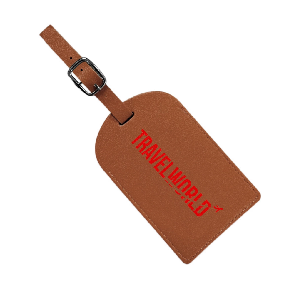 PU Leather Luggage Tag